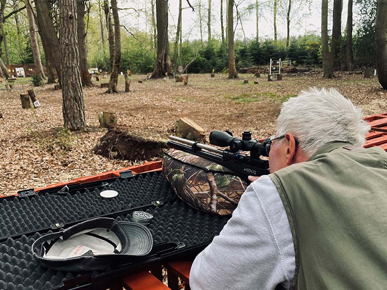 air rifle shooting